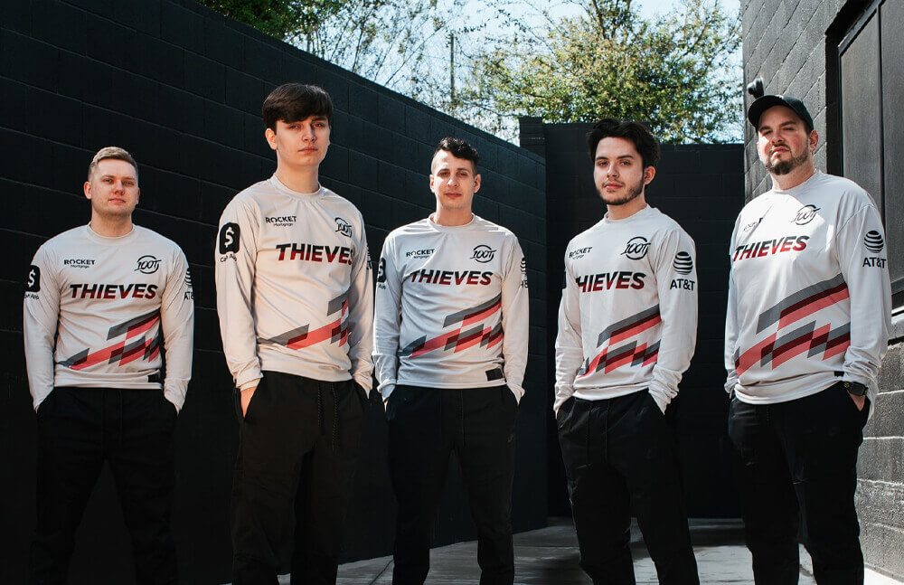 100 Thieves 2021 Valorant team © 100 Thieves shop