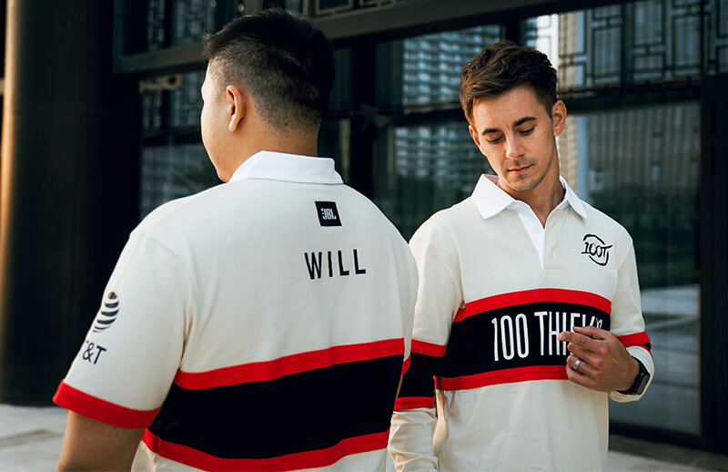 100T 2022 Worlds Championship Jersey Team © 100 Thieves shop