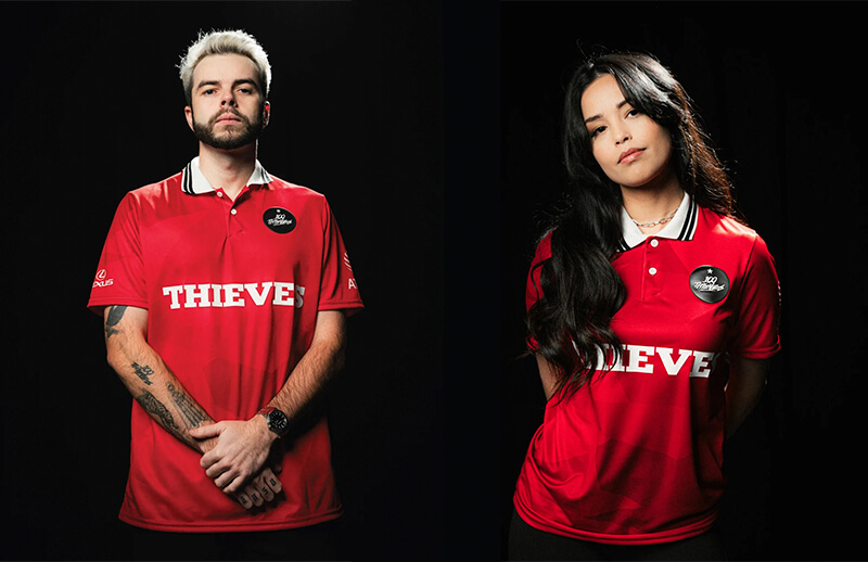 100 Thieves 2023 Primary Jersey players © 100T Shop