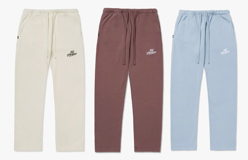 100 Thieves 5 Year Anniversary Colors Sweatpants © 100T shop