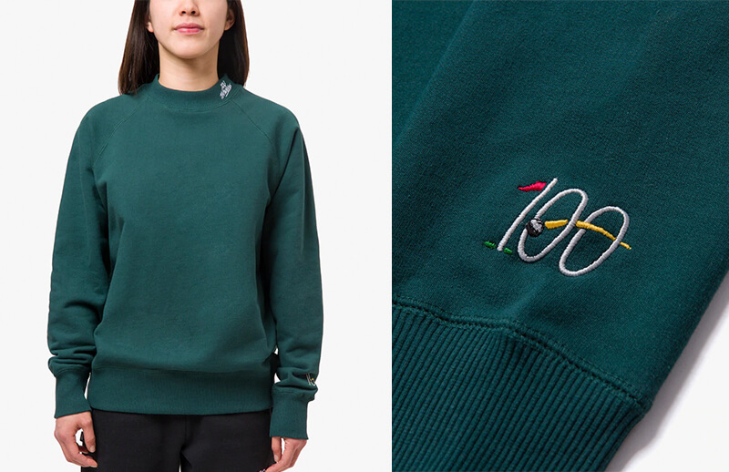 100 Thieves Country Club Caddy green Sweatshirt © 100 Thieves shop