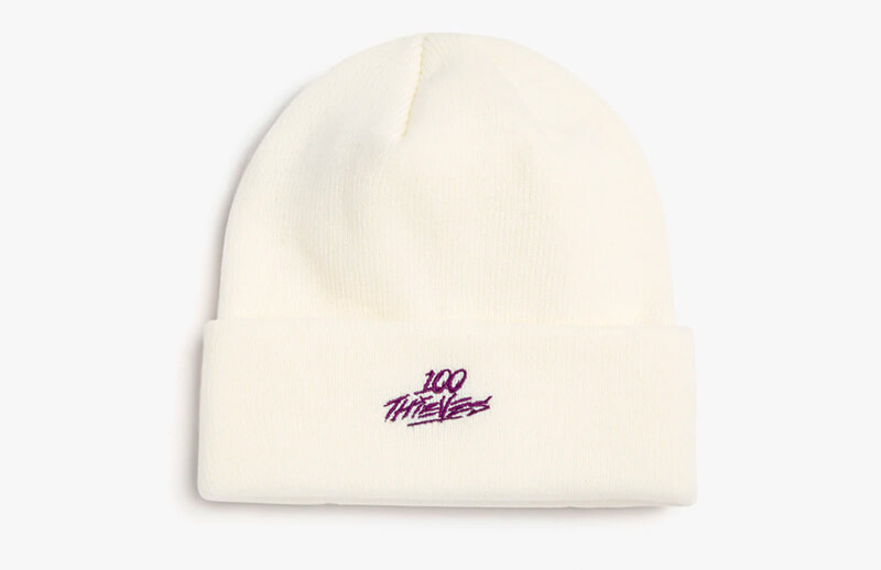 100 Thieves x CouRage Valkyrae Foundations Beanie © 100T shop