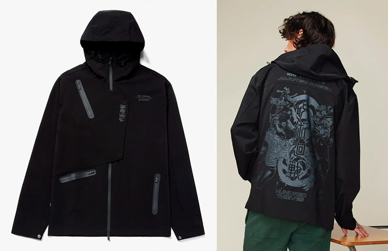 100T x Jujutsu Kaisen ASYM Jacket © 100 Thieves shop