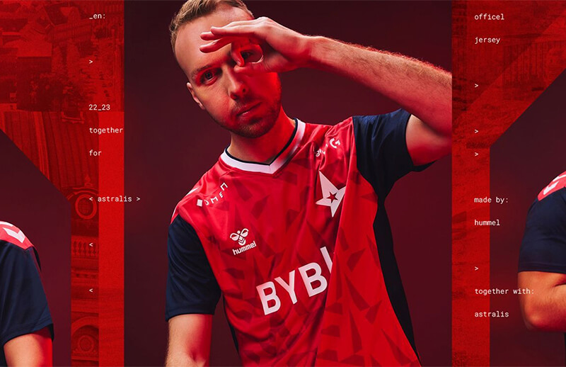 Astralis 2023 CSGO Official Jersey © Astralis shop