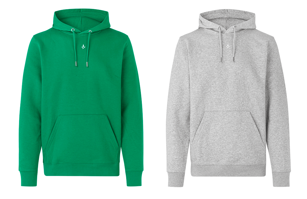 Emerald and urban masked hoodies © Astralis shop