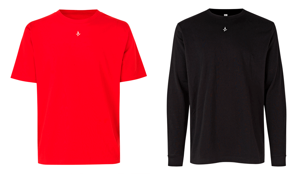 Red and black longsleeve T-shirt © Astralis shop