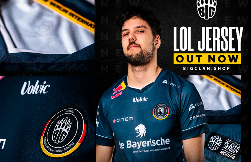 BIG new League of Legends Jersey © BIG Clan shop