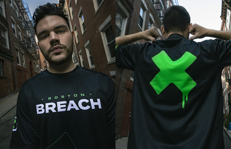 Boston Breach 2022-2023 Player Jerseys Back-and-Front © Boston Breach shop
