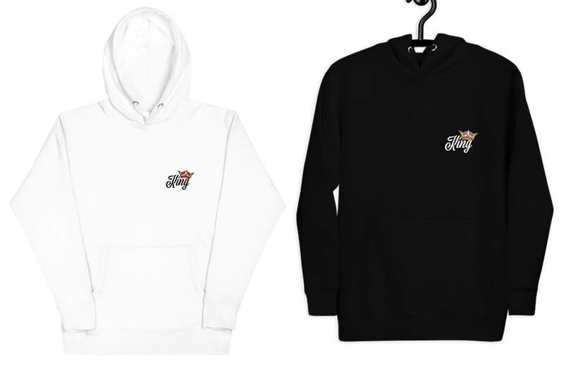 BuiltByGamers KingJay Crown Hoodies © BuiltByGamers shop