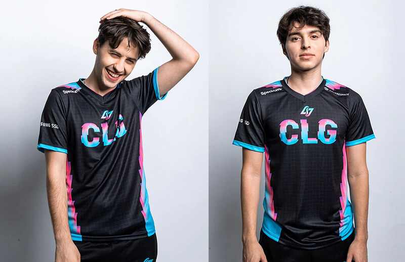 CLG 2022 Summer Player Jersey players © Counter Logic Gaming shop