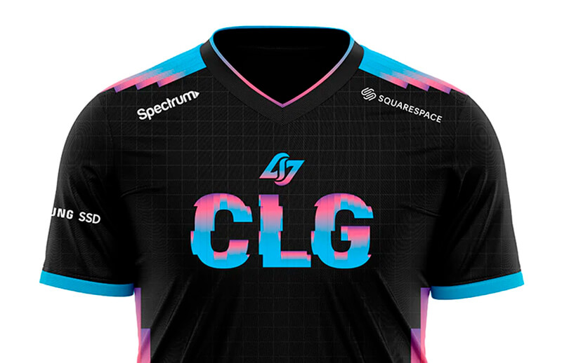 CLG 2022 Summer Player Jersey © Counter Logic Gaming shop