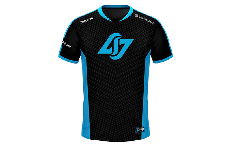 CLG 2022 official Jersey front © Counter Logic Gaming shop