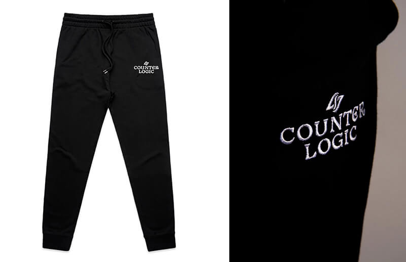 CLG x NYC State of Mind black Joggers © Counter Logic Gaming store