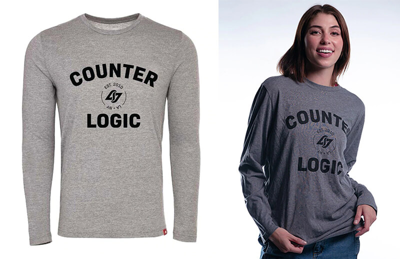 CLG Loyalty long-sleeved T-shirt © Counter Logic Gaming shop