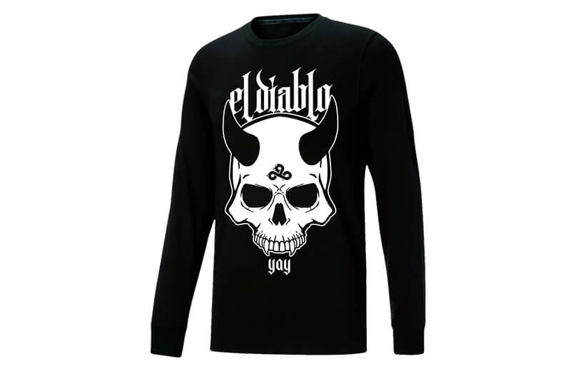 Cloud9 VALORANT Knockout Diablo long sleeve T-shirt © C9 shop