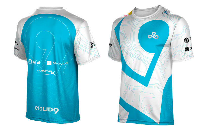 Cloud9 x PUMA Worlds 2022 official Jersey © Cloud9 store