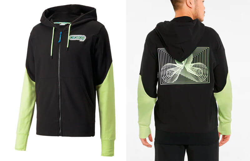 C9 x PUMA 2022 Spring black Meta Graphic Full Zip Hoodie © Cloud9 store