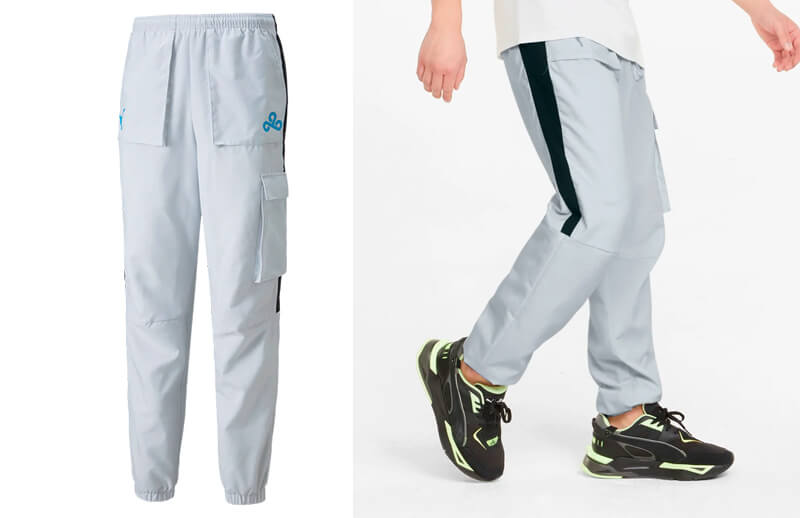 C9 x PUMA 2022 Spring grey Cargo Pants © Cloud9 store