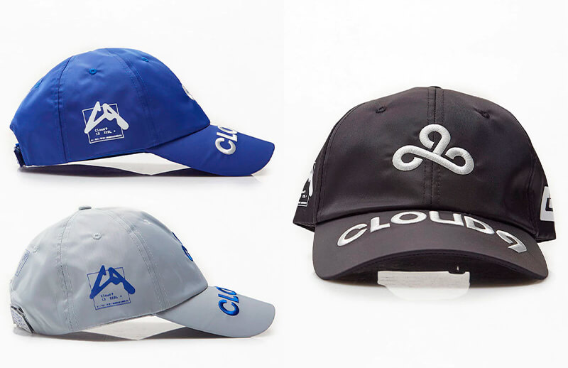 Cloud9 x PacSun Exclusive Caps © C9 shop