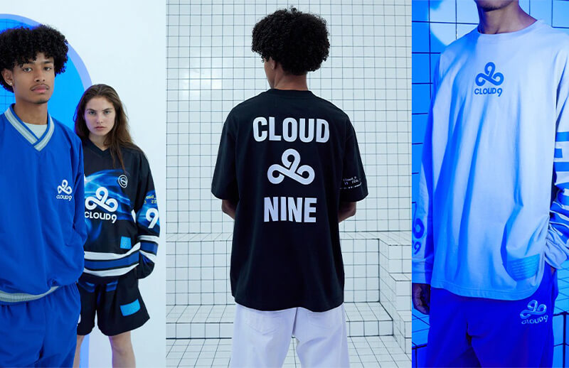 Cloud9 x PacSun Exclusive Clothing Collection © C9 shop