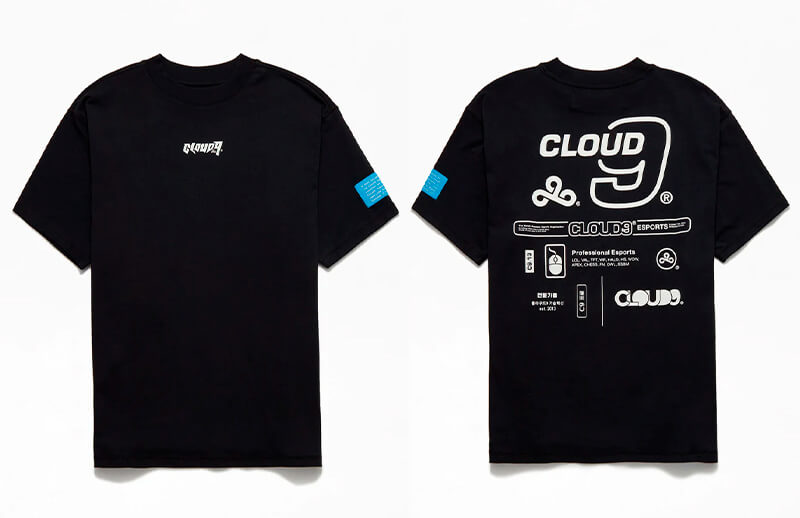 C9 x PacSun new Future T-shirt © Cloud9 shop