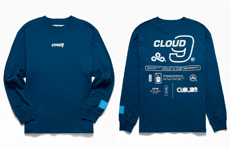 C9 x PacSun new Future long sleeve T-shirt © Cloud9 shop