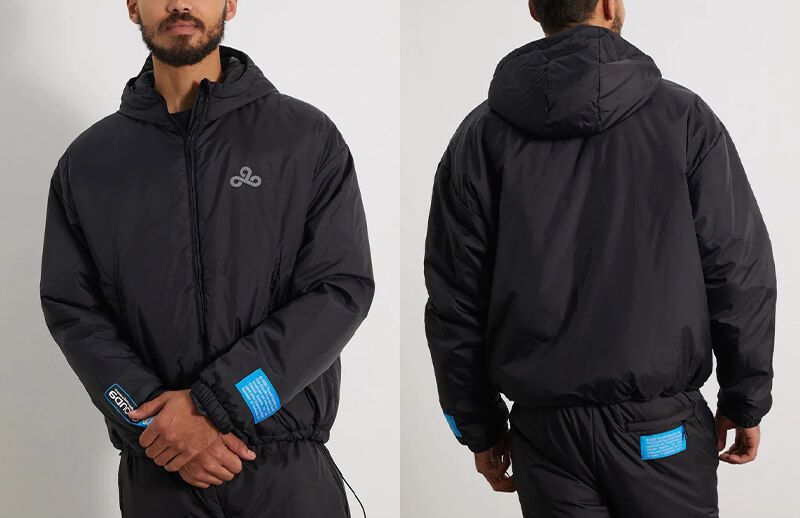 C9 x PacSun new black Tech Jacket © Cloud9 shop