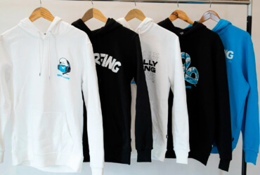 Cloud9 x The Smurfs apparel collection © C9 store