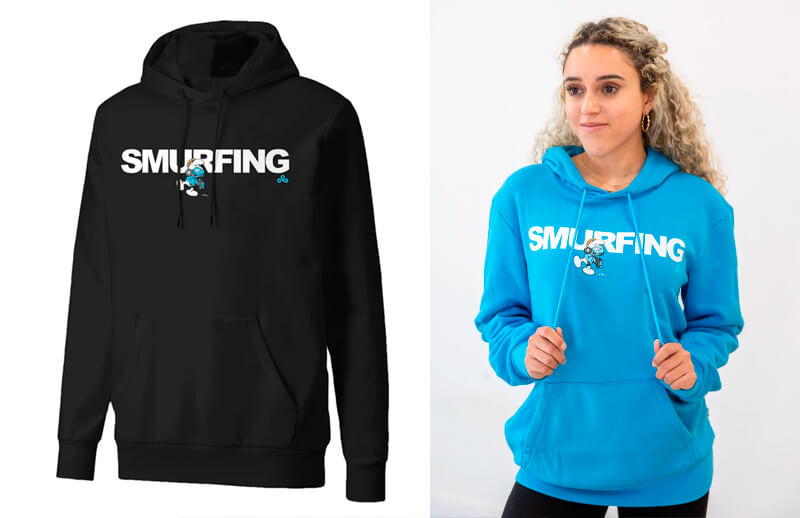 Cloud9 x The Smurfs smurfing Hoodie © C9 store