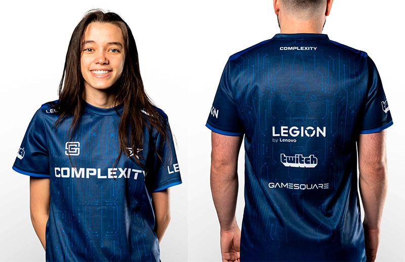Complexity 2023 Pro Jersey back and front © Complexity shop