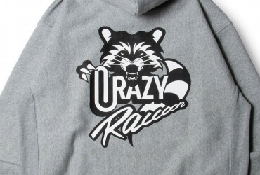 Crazy Raccoon's new Logo Hoodies © Crazy Raccoon store