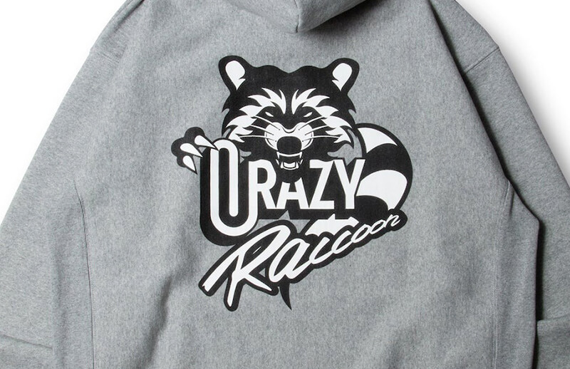 Crazy Raccoon's new Logo Hoodies © Crazy Raccoon store