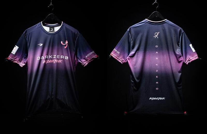 DarkZero 2022 Breast Cancer Awareness player Jersey © DarkZero shop