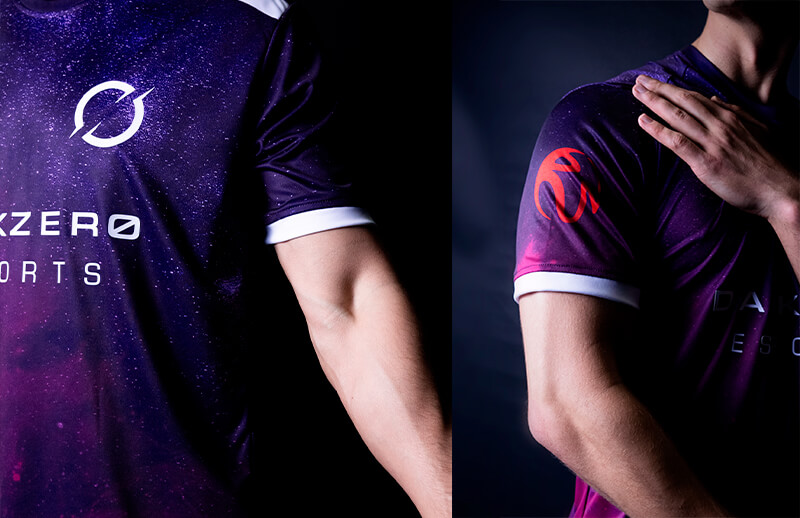 DarkZero 2022 pro Jersey details © DarkZero shop