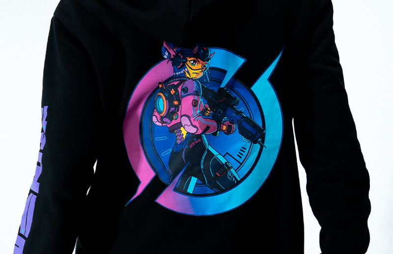 DarkZero x Raven Seoul Runner Hoodie © Raven store