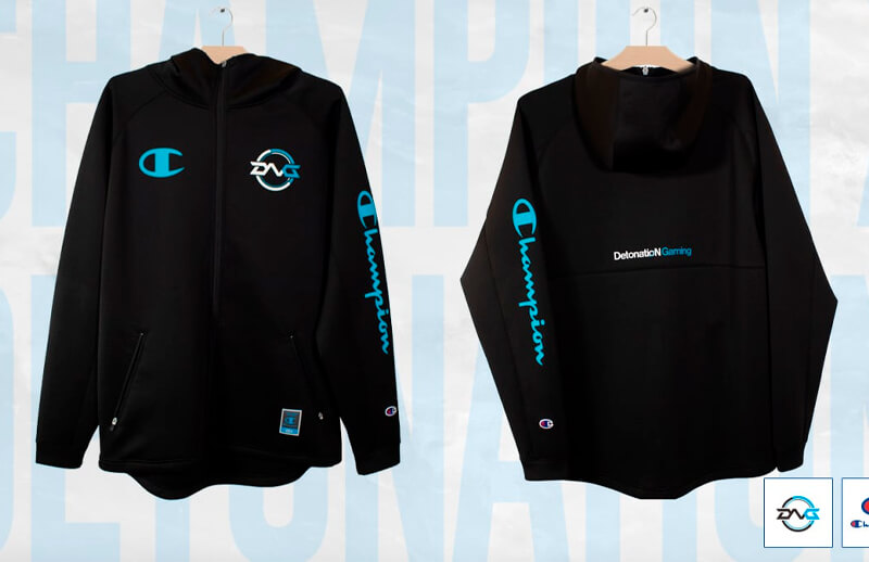 DetonatioN Gaming x Champion Hoodie © DNG store