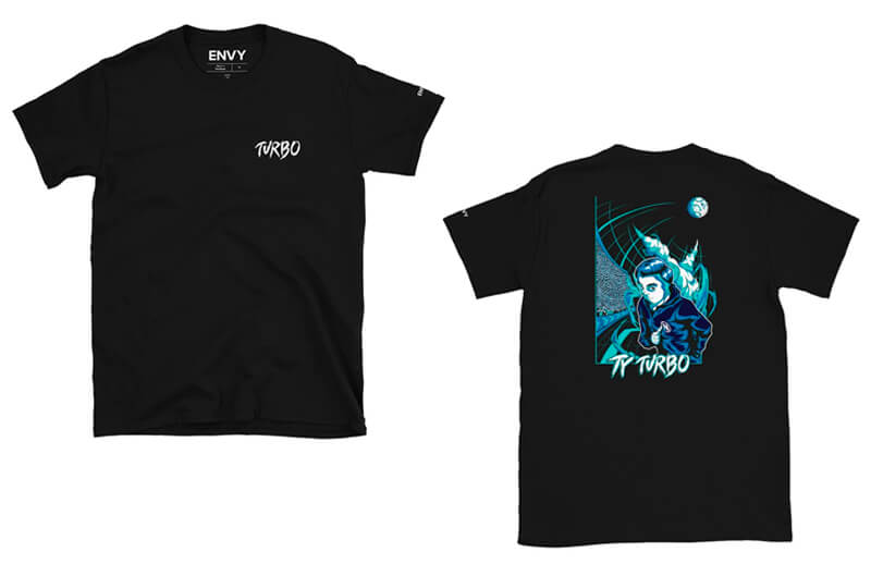 Envy 2021 Holiday Turbopolsa T-shirt © Team Envy shop