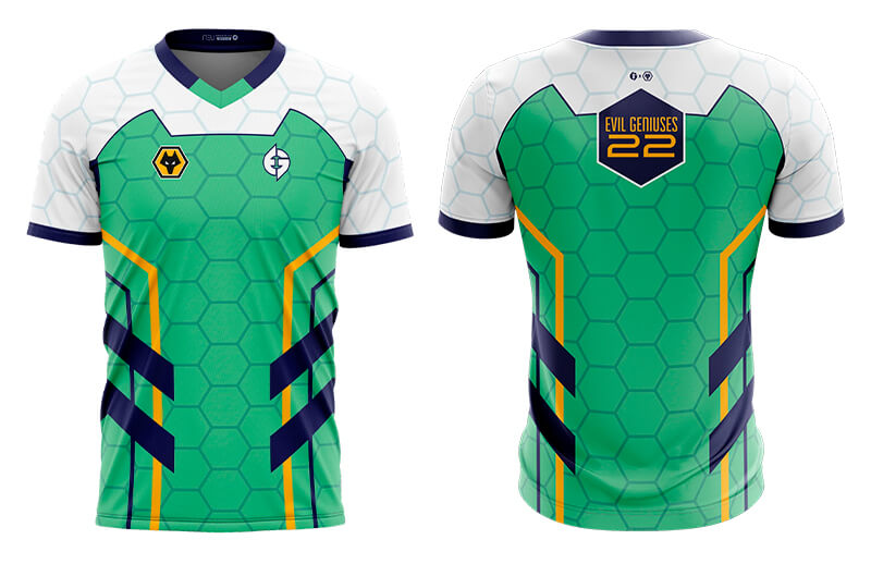 Evil Geniuses Championship Jersey Back and Front © Evi Geniuses shop