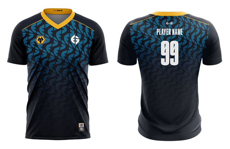 Evil Geniuses 2022 Official Jersey - Front and Back © EG shop