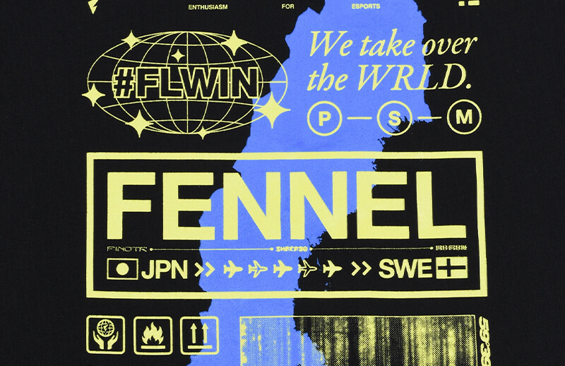 FENNEL Limited Edition T-shirts © FENNEL store