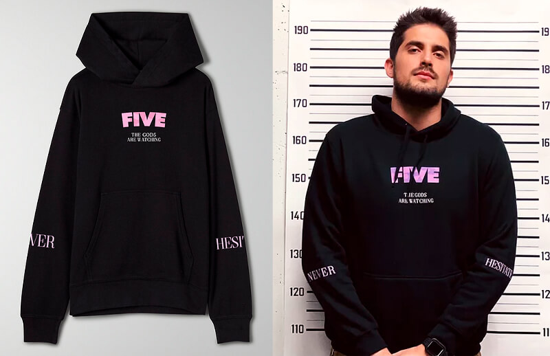 FIVE Media Clan Limited Edition Hoodie © FIVE Media Clan shop