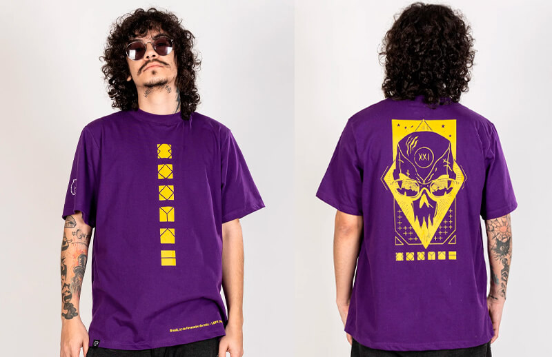 FURIA Clutch collection purple T-shirt © FURIA shop