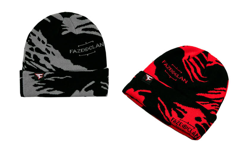 FaZe CORE REFRESH Camouflage Beanies © FaZe Clan shop