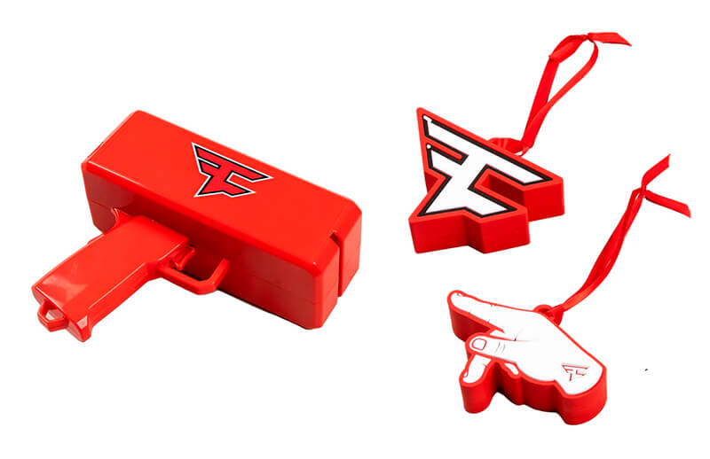 FaZe CORE REFRESH Money Gun and Ornaments © FaZe Clan shop