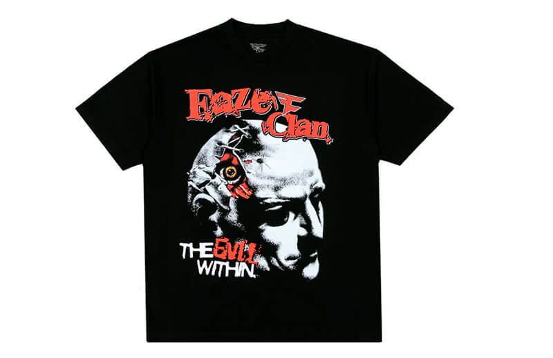 FaZe Clan 2022 Halloween Evil Within T-shirt © FaZe Clan shop