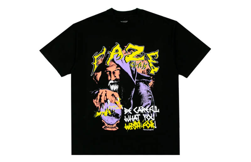 FaZe Clan 2022 Halloween Wizard T-shirt © FaZe Clan shop