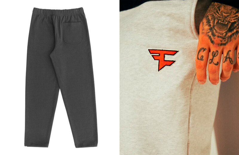 FaZe 2022 Logo Sweatpants © FaZe Clan shop