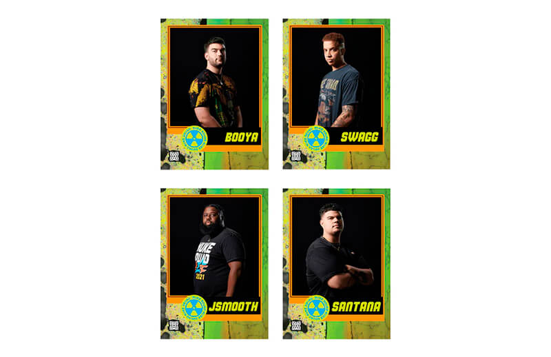 FaZe Clan Nuke Squad Holiday Trading Cards © FaZe Clan shop