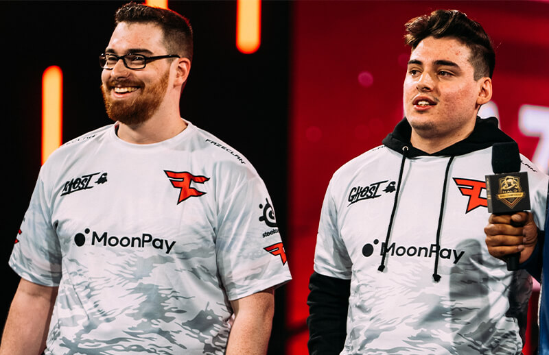 FaZe Clan White Alternate official Jersey Players © FaZe Clan shop