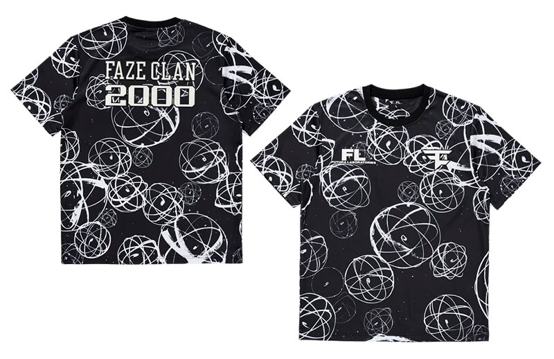 FaZe Clan x Futura Laboratories Atom Jersey © FaZe Clan shop